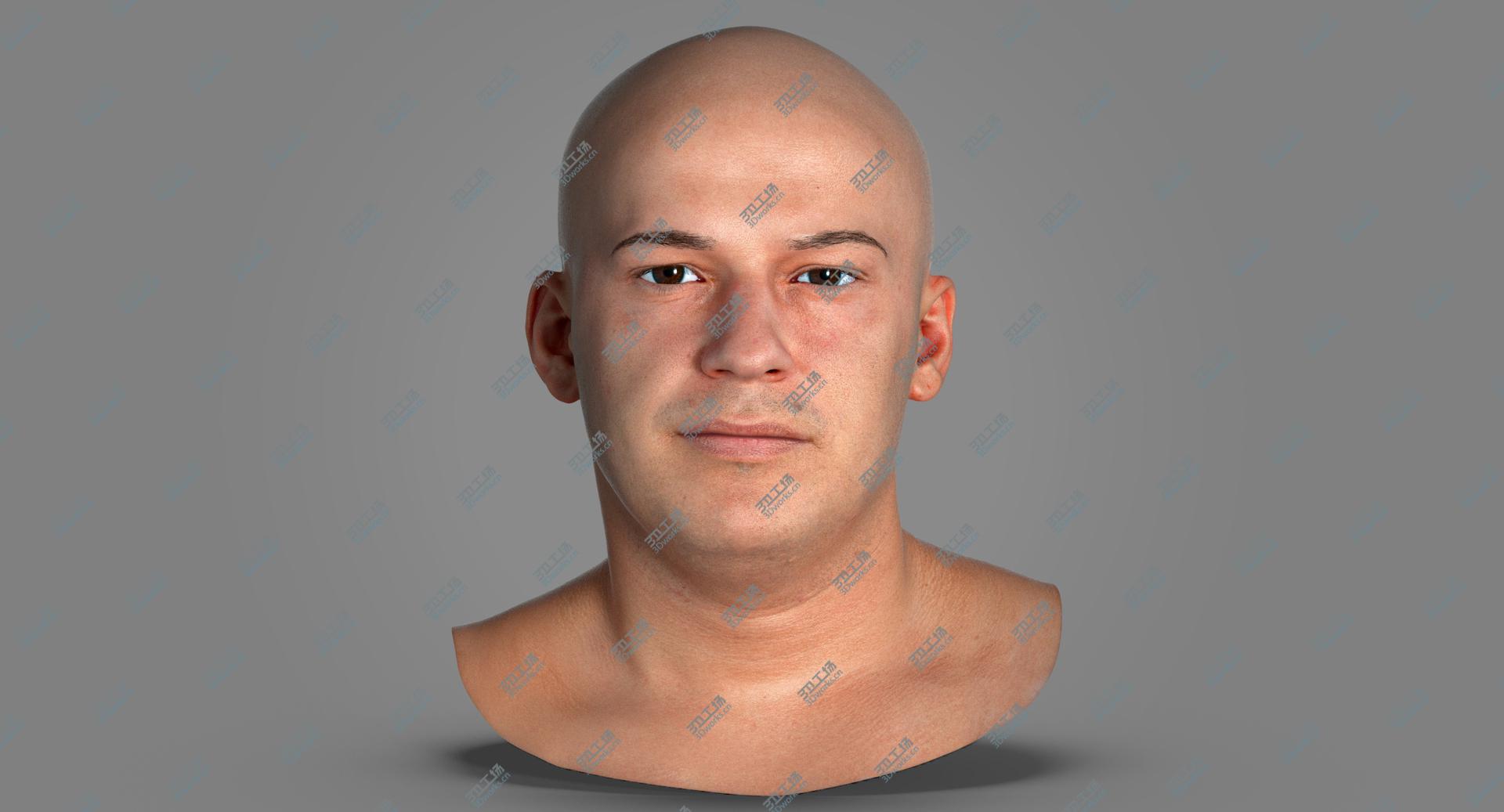 images/goods_img/202105073/Real PBR Marcus Human Head Sharp Lip Puller AU13 3D model/1.jpg
